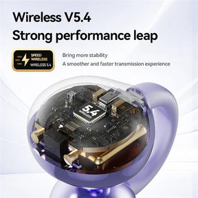 AuraSonic – Ultra-Light Transparent Bluetooth Earphones