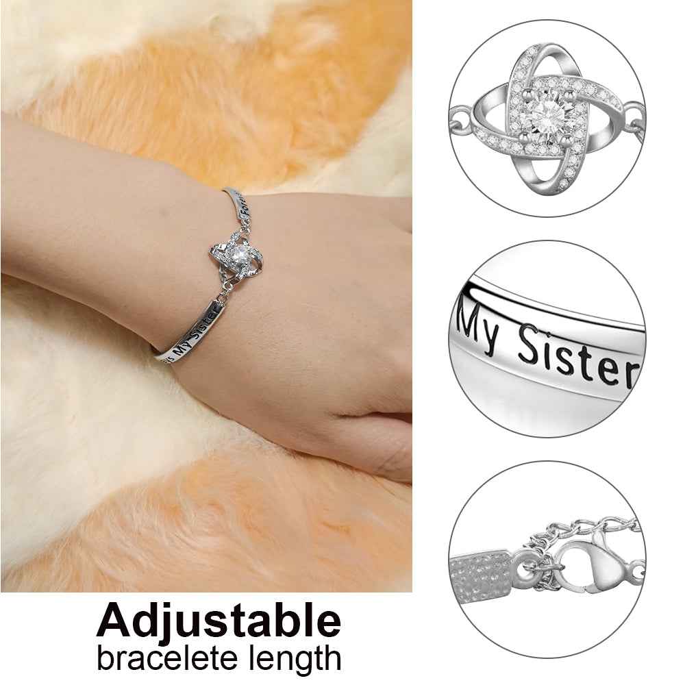 VistaGrace – Stylish Lucky Clover Bracelet
