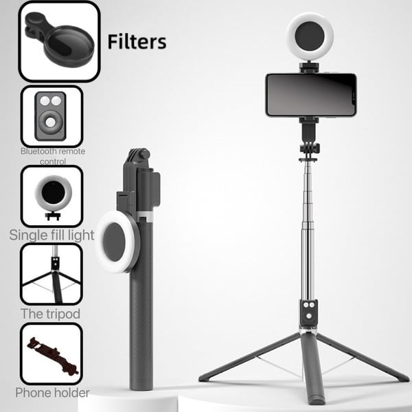 BrightCapture – Selfie Stick & Tripod Combo