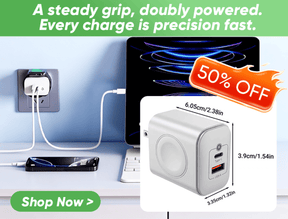 MagnaCharge – 3-in-1  Magnetic Wireless Fast Charger