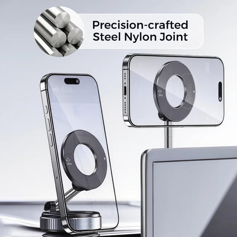 SpinGrip – 360° Magnetic Car Phone Mount