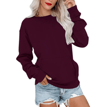 CozyCore – Women’s Crewneck Hoodless Sweatshirt
