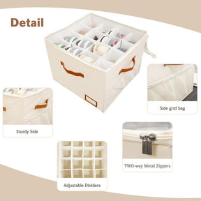 ShoeNest – Foldable Fabric Shoe Organizer Boxes