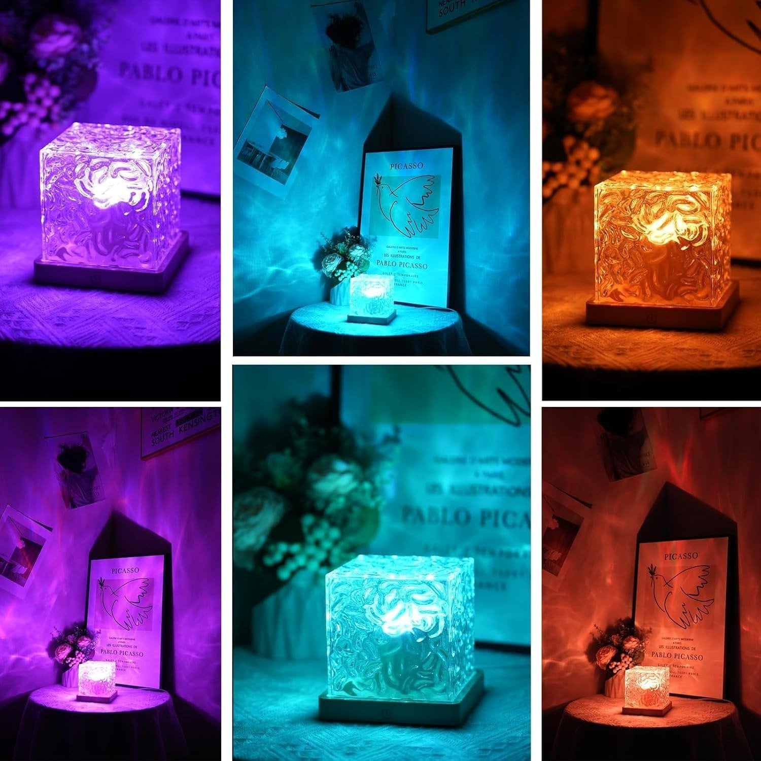 AuroraGlow – Borealis Night Light Projector