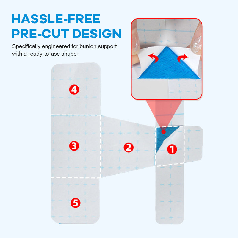 StepEase – Bunion Corrector Kinesiology Tape