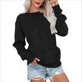 CozyCore – Women’s Crewneck Hoodless Sweatshirt