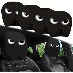 CartoonCush – Playful Headrest Cover