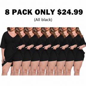 CurvaBelle – Plus Size Romper Dress