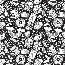 DoodleBlanket – 50×60 DIY Coloring Fleece Throw with 24 Marker Pens