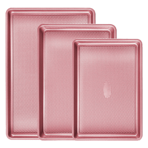 BakePro – Diamond Texture Oven Tray Set