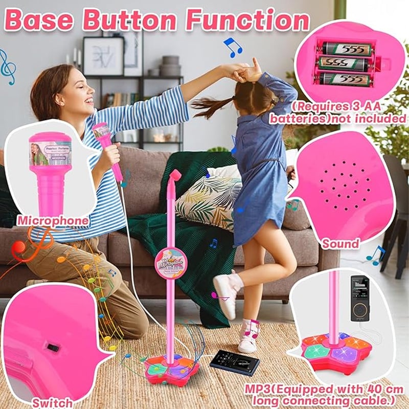 FunVoice – Kids Microphone with Stable Stand