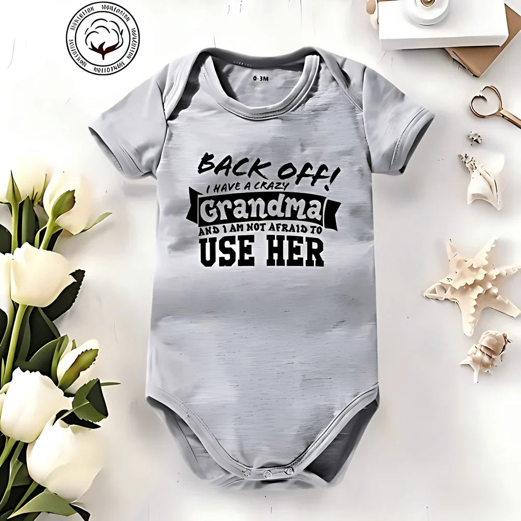 SnugglePrint – Grandpa Quote Baby Bodysuit