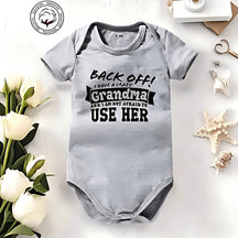 SnugglePrint – Grandpa Quote Baby Bodysuit