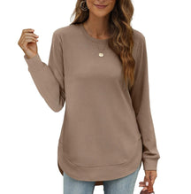 CurveFit – Soft Crewneck Sweatshirt All Day Comfort