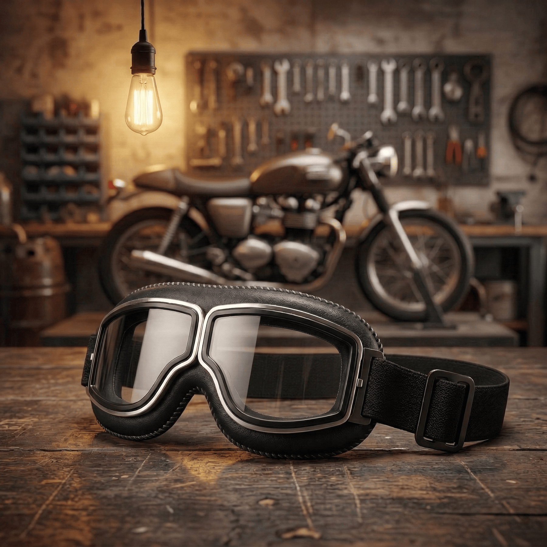RetroRide – OTG Vintage Motorcycle Riding Goggles