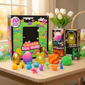 TreasurePop – Golden Egg Treasure Hunt Squishy Toy