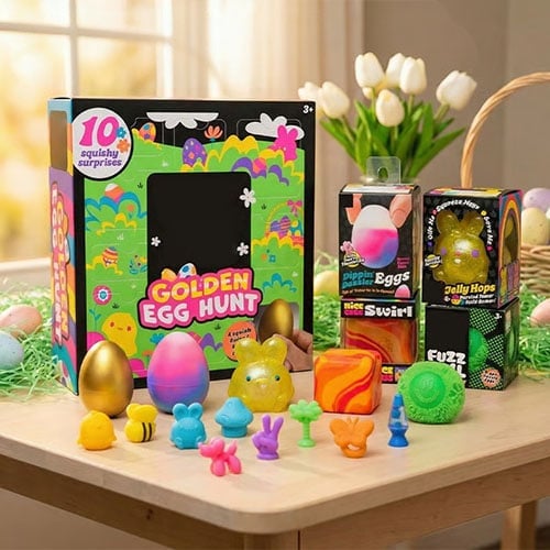 TreasurePop – Golden Egg Treasure Hunt Squishy Toy