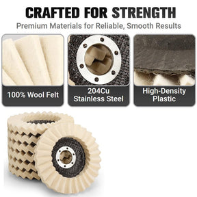 ProWool – Professional Wool Felt Polishing Disc