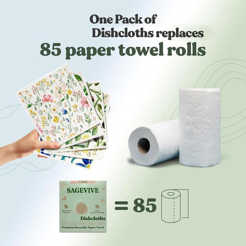 SparkleWipe – Multi-Purpose Kitchen Cleaning Cloths