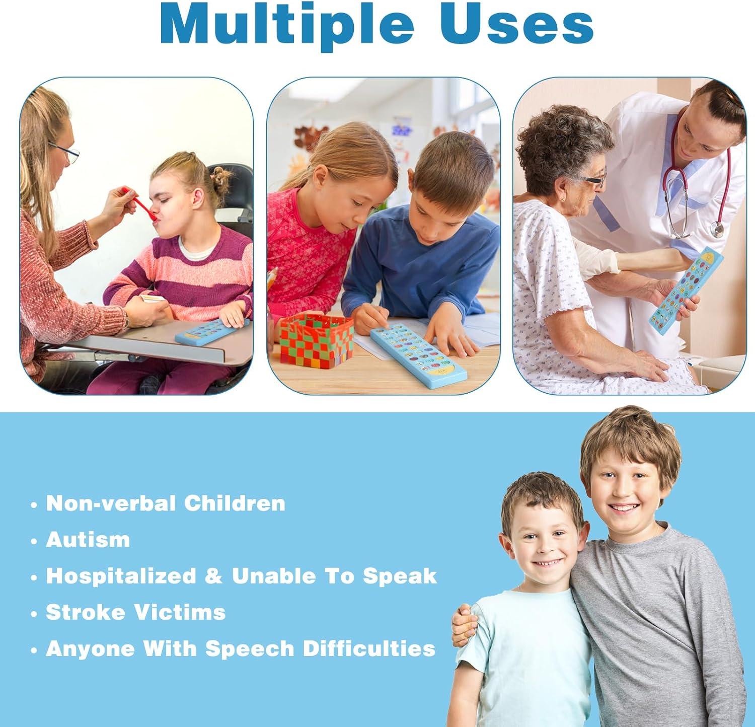 ExpressAid – Verbal Communication AAC Speech Device