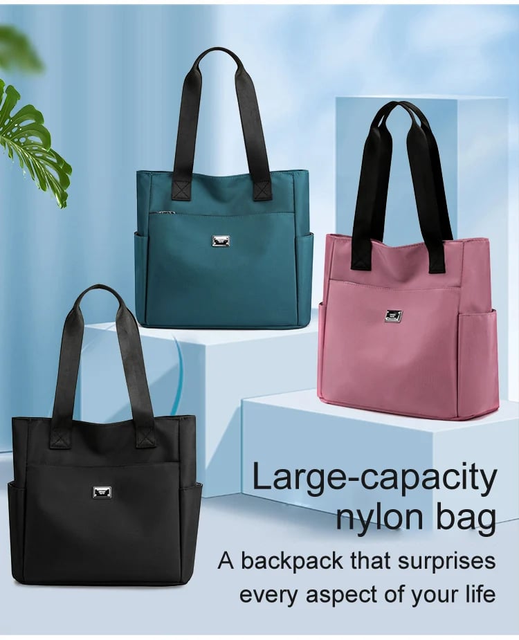 UrbanTote – Large Capacity Multi Pocket Shoulder Bag