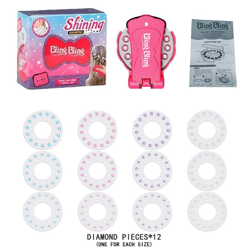 ShineCraft – Crystal Hair Styling Gem Set