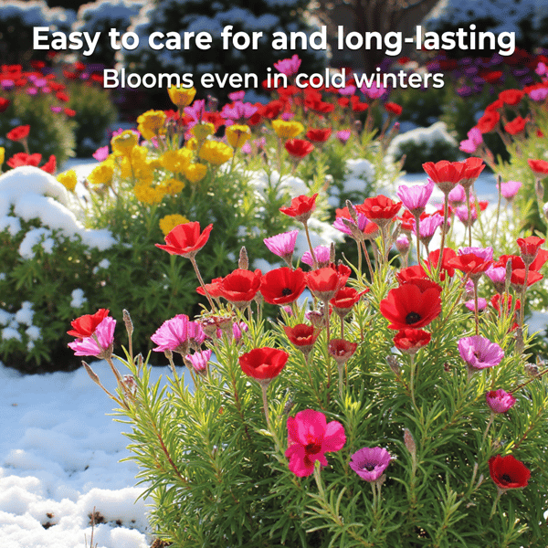 FloraBurst – Mixed Perennial Flower Seeds Collection