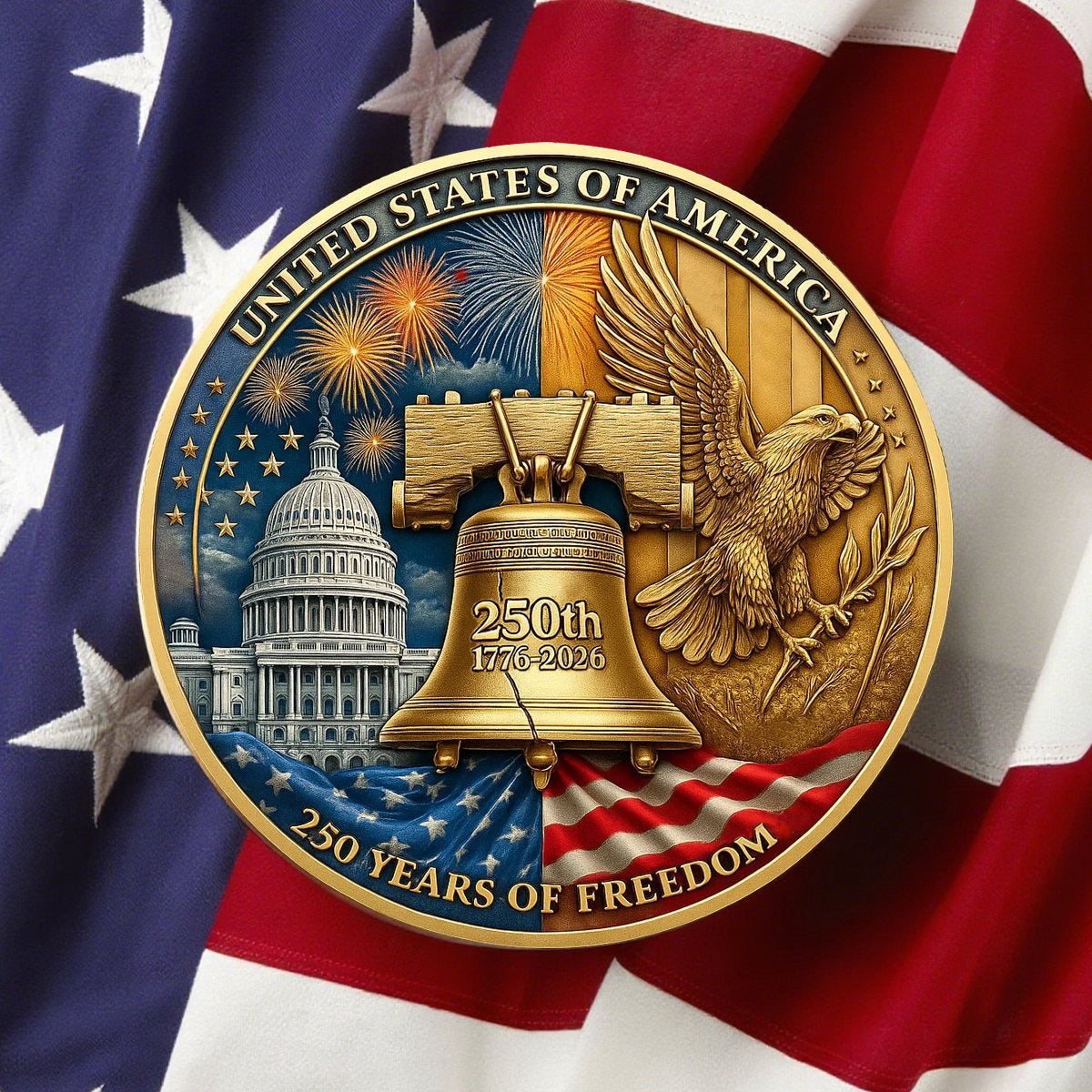 UnityCoin – America 250 Celebration Medal