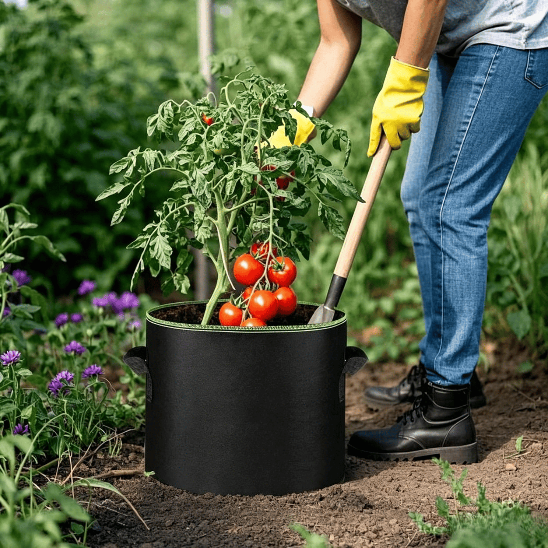 GardenFlow – Reusable Grow Bags for Healthy Roots