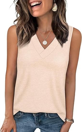 SoftEase – Women’s Sleeveless Casual Slim Fit Top
