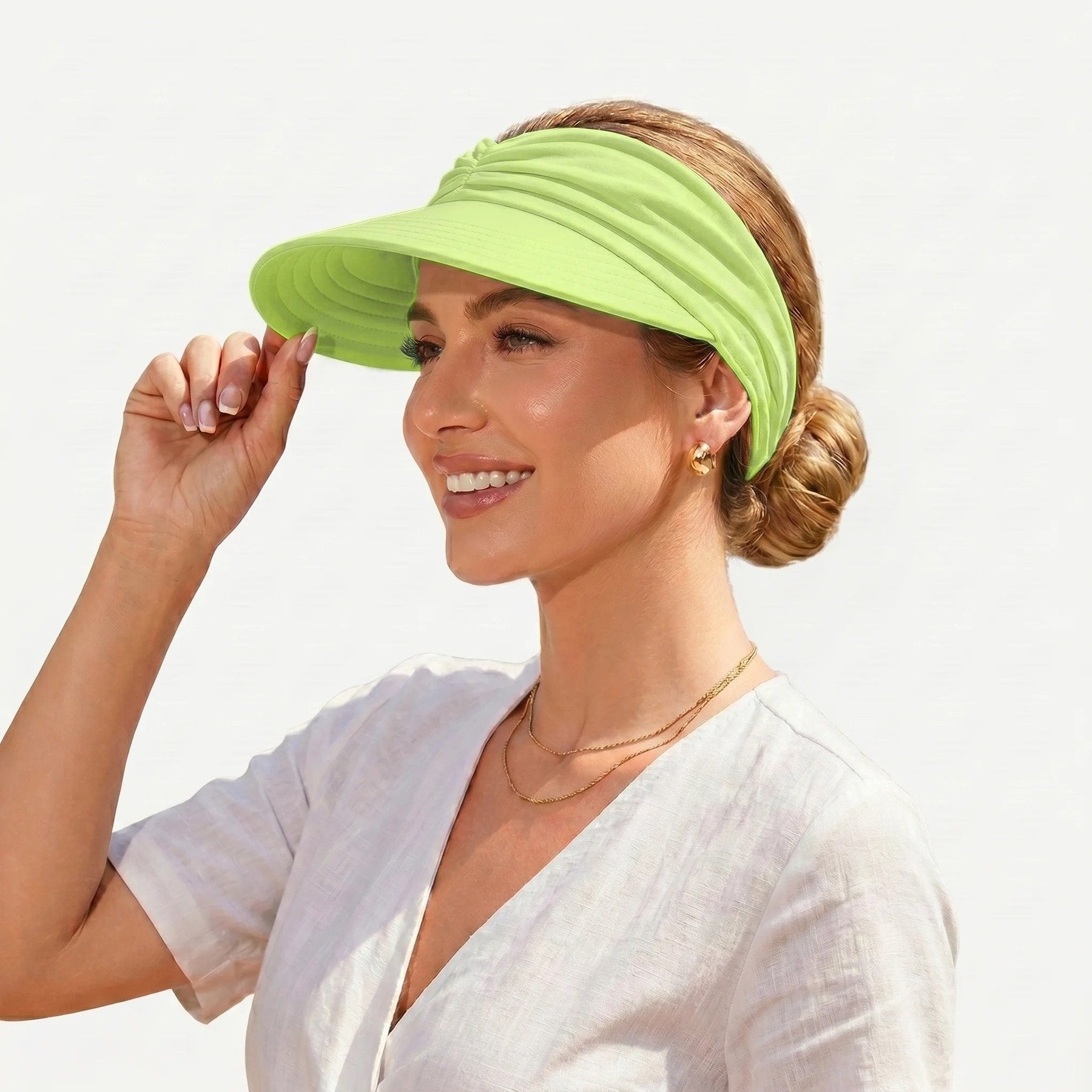 SunPony – UPF 50+ Ponytail Sun Visor Hat