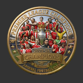 ArsenalVault – 2025–26 Premier League Winners Coin