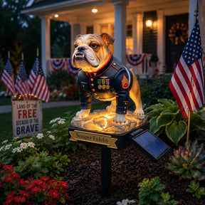 DevilDog – Semper Fidelis Solar Garden Light