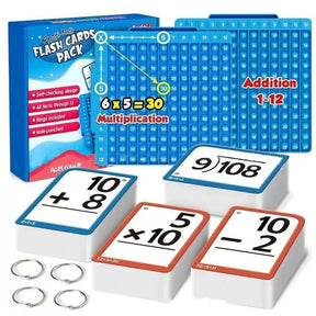 MathGenius – Skill Building Flash Cards Set