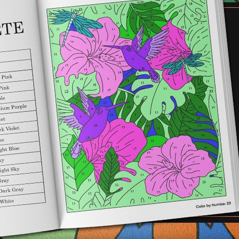 QuietCanvas – Therapeutic Coloring Book for Adults