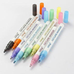 ShimmerStroke – Dual Tone Marker Set