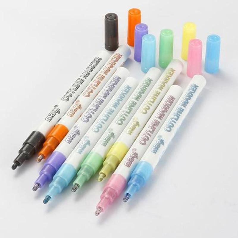 ShimmerStroke – Dual Tone Marker Set