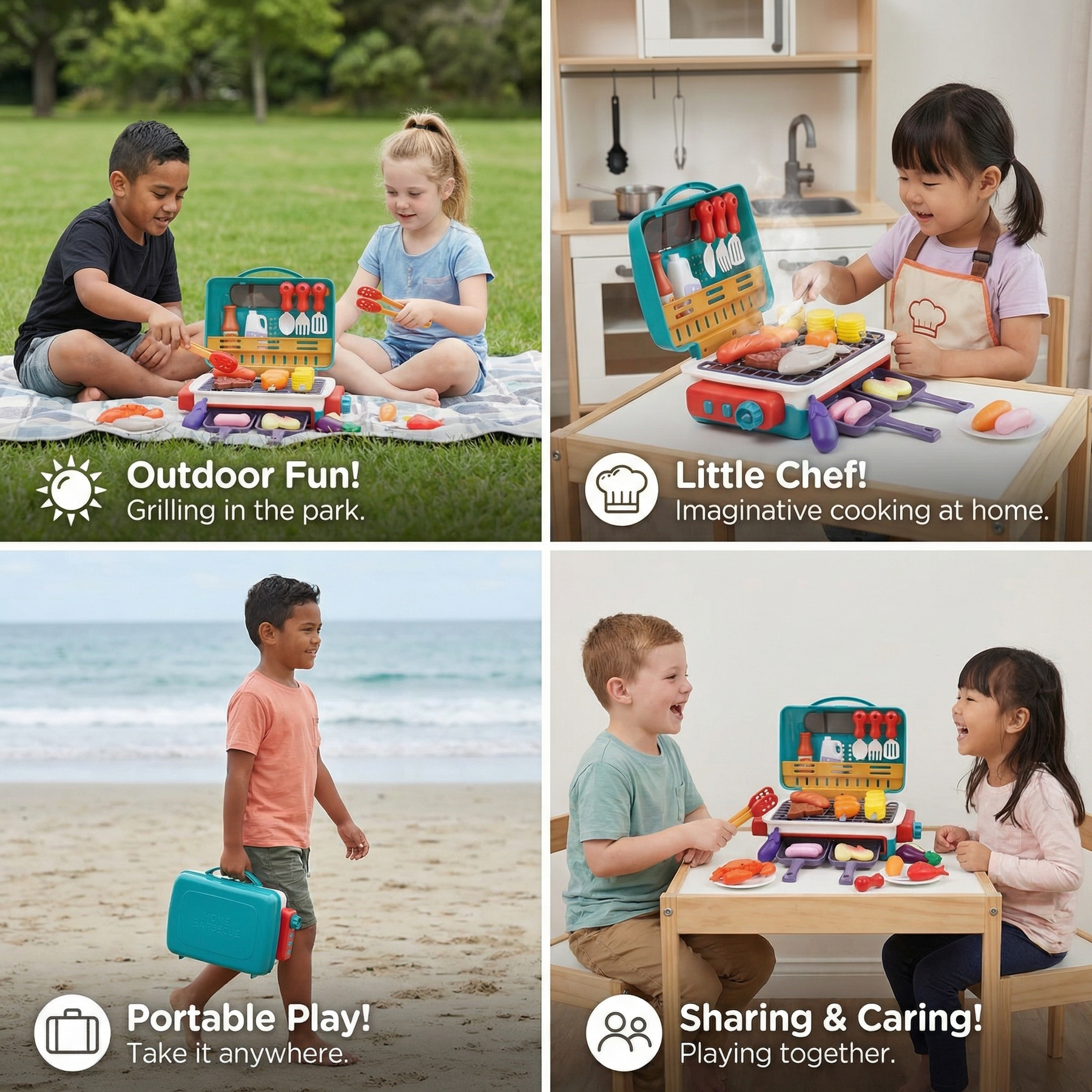 KidzCulinary – Kids Interactive Cooking Playset