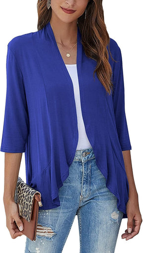 SoftDrape – Lightweight Open Front Cardigan