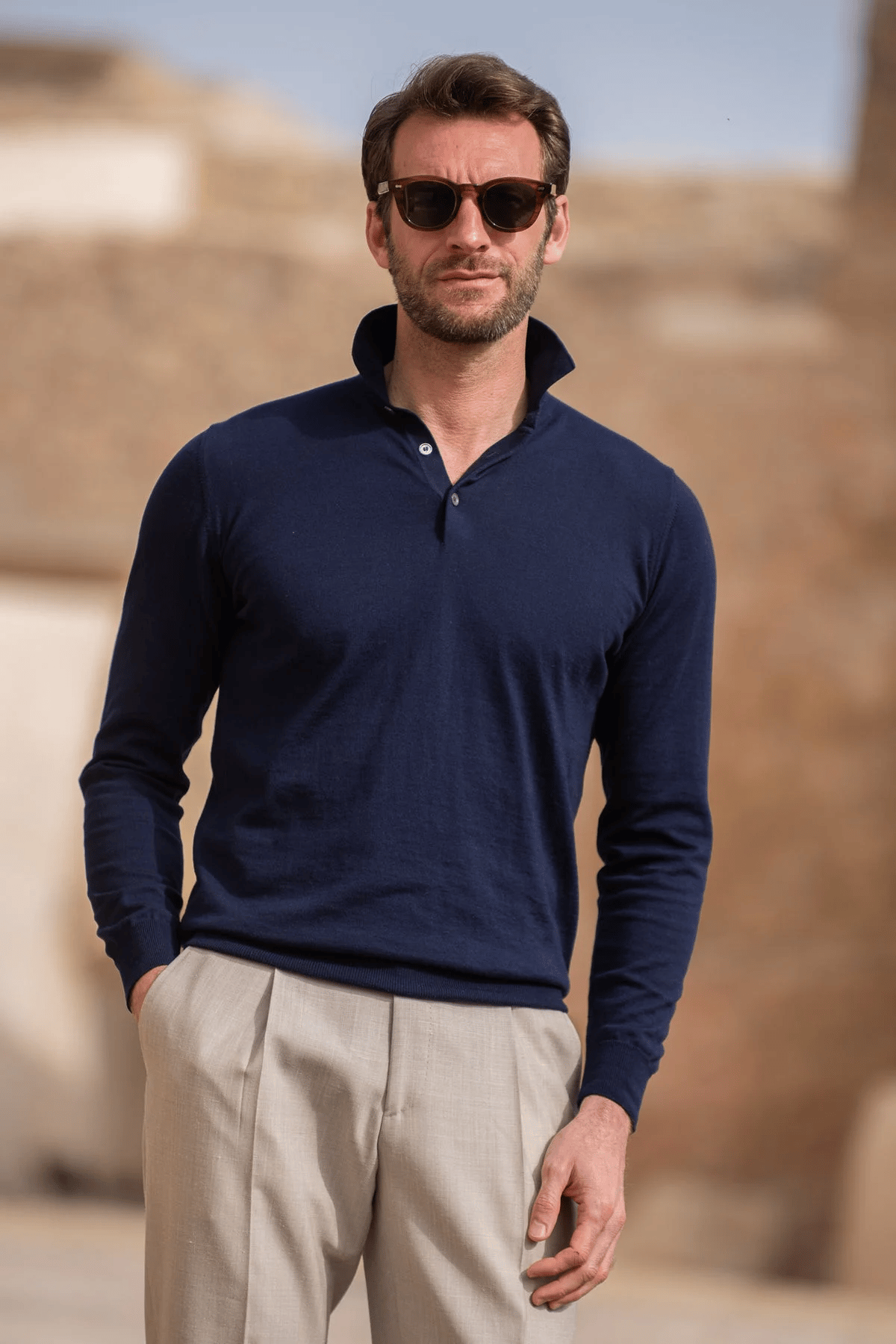 UrbanStride – Plain Straight Casual Pants