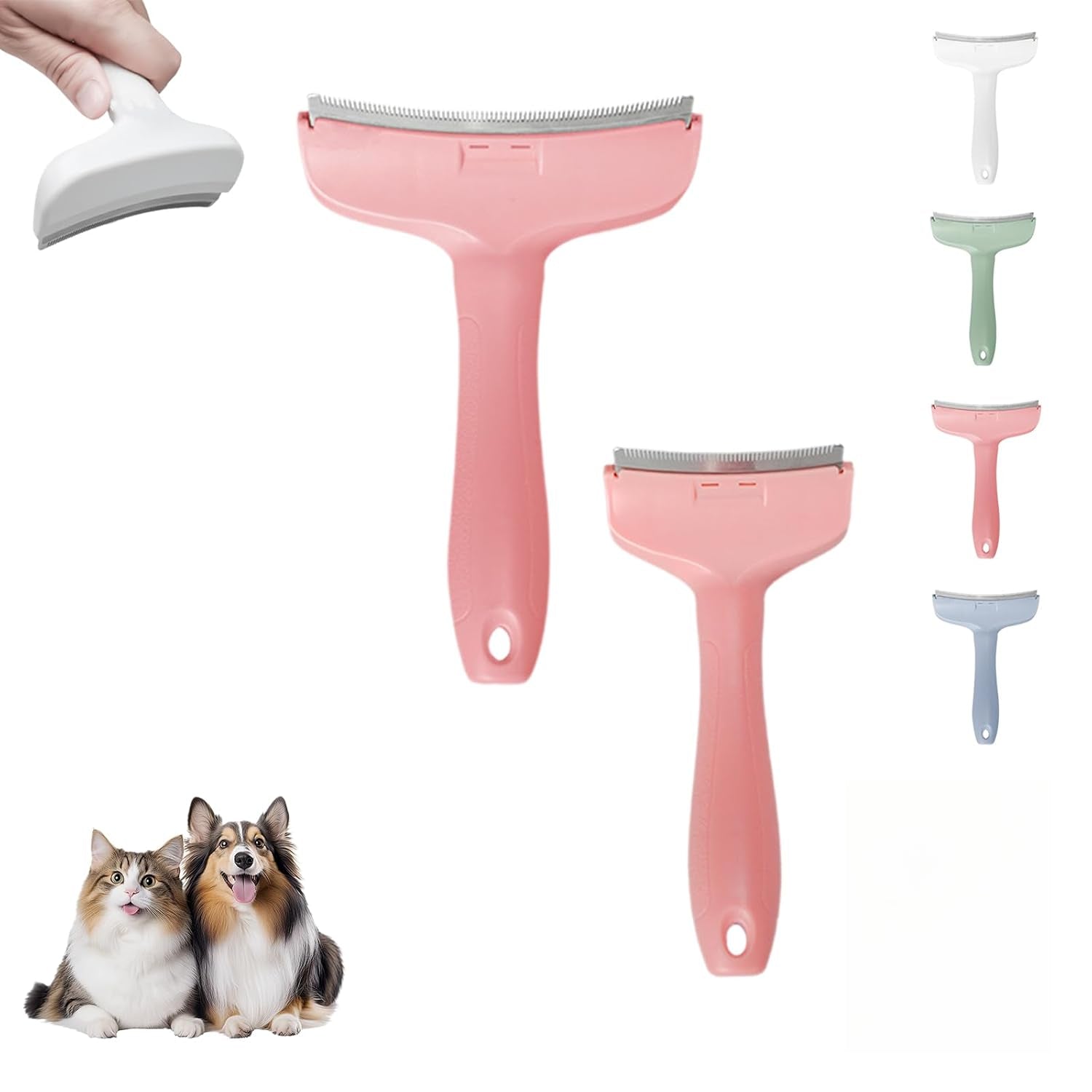 SheddyFix – V-Tooth Pet Deshedding Comb