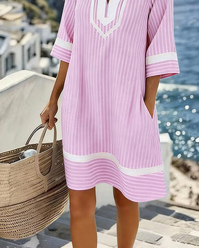 UrbanStripe - Pocket Dress For Everyday Summer Shift
