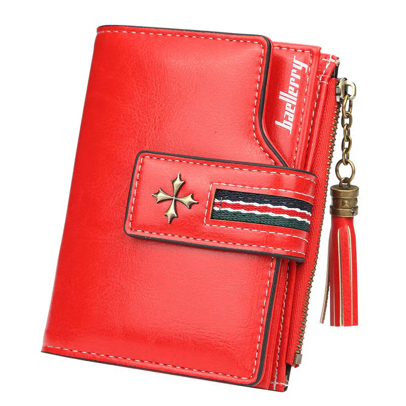 ZipLuxe – Multifunctional Tassel Zip Wallet