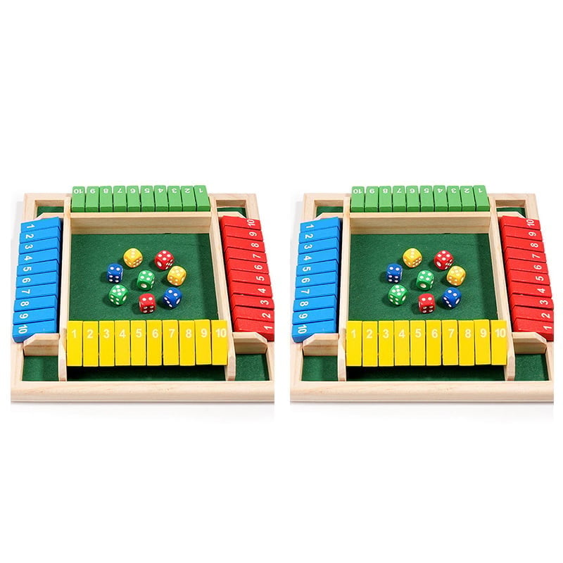 NumberLogic – Shut the Box Wooden Game