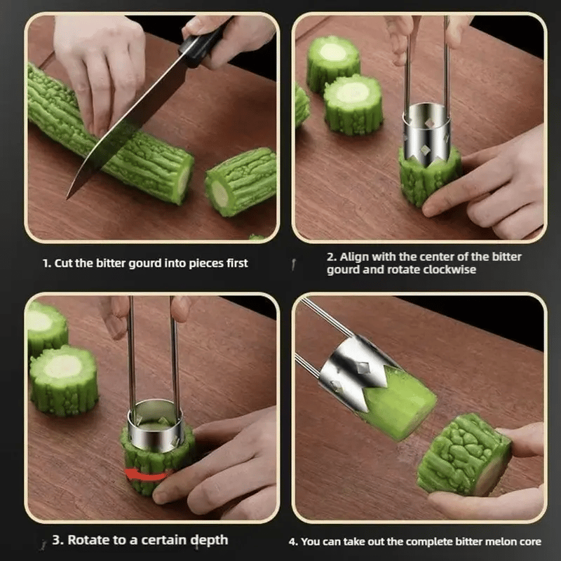 PrepSwift – 2 Pcs Kitchen Corer Tool Kit