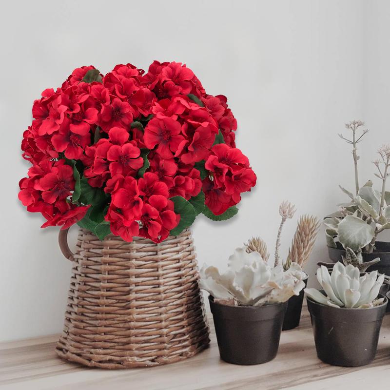 RoseAura – Eternal Geranium Floral Set