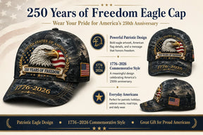 FreedomEagle – 250 Years Patriotic Heritage Cap