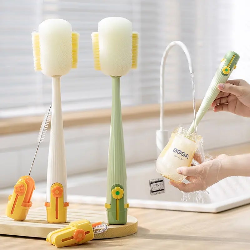BrushPro | Versatile 5-in-1 Bottle Cleaning Brush