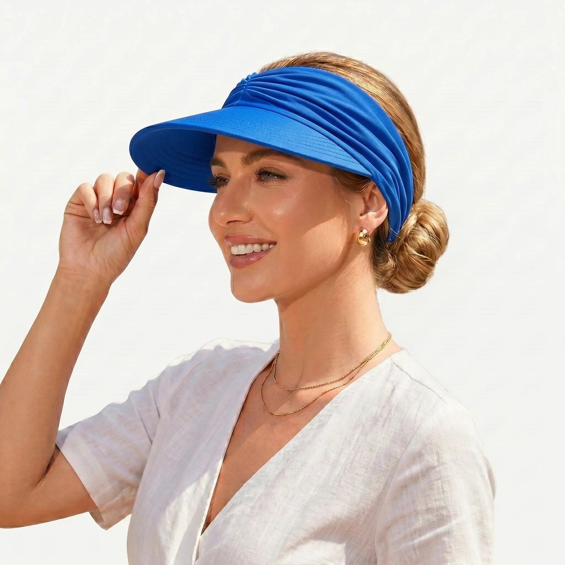 SunPony – UPF 50+ Ponytail Sun Visor Hat