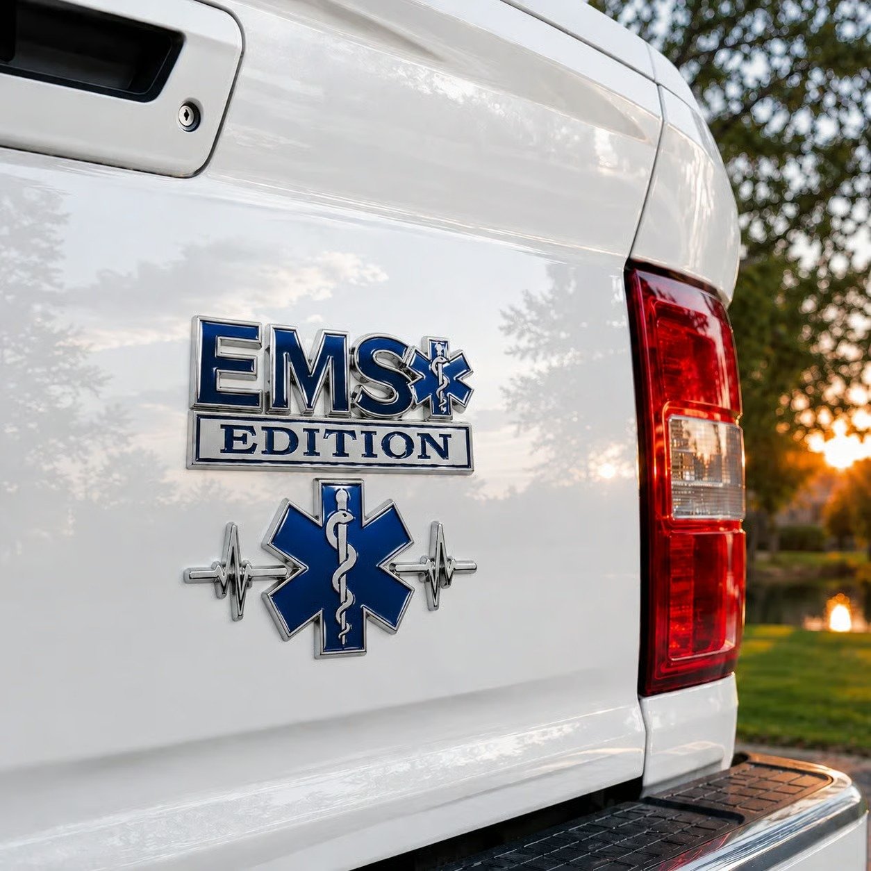 RapidResponse – EMS Metal Vehicle Badge